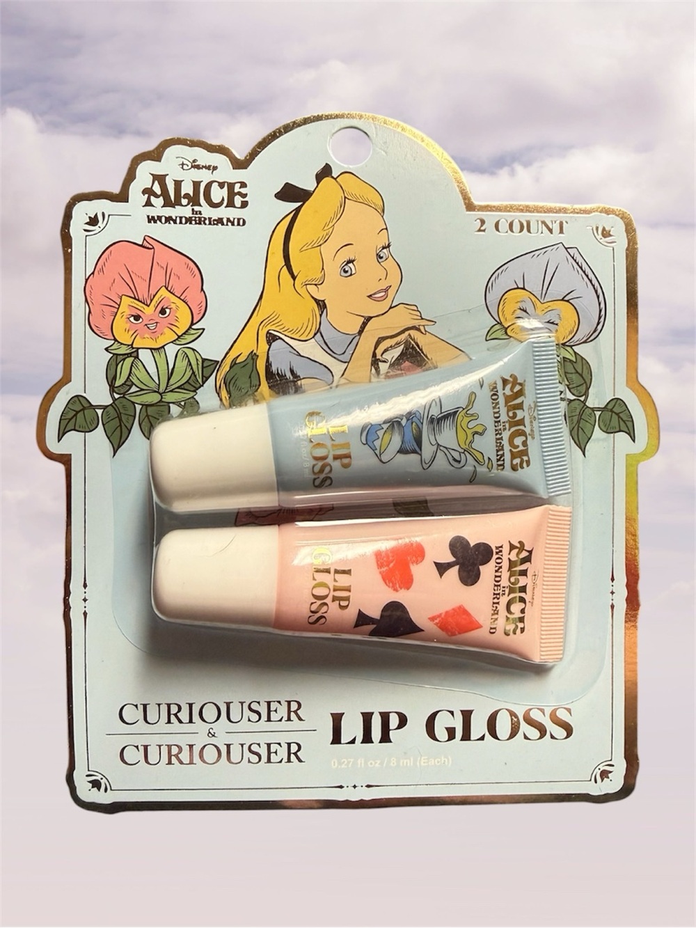 Disney Alice Bath Salts, Body Scrub & Lip Gloss Set - Picture 2 of 6